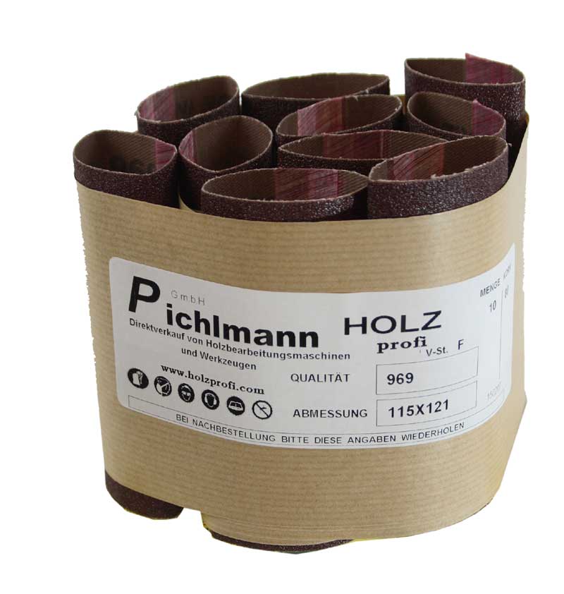 Schleifhülse für Walze HOLZPROFI 38 mm, K80